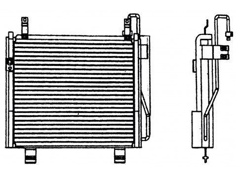 Condenser - Suzuki Karimun